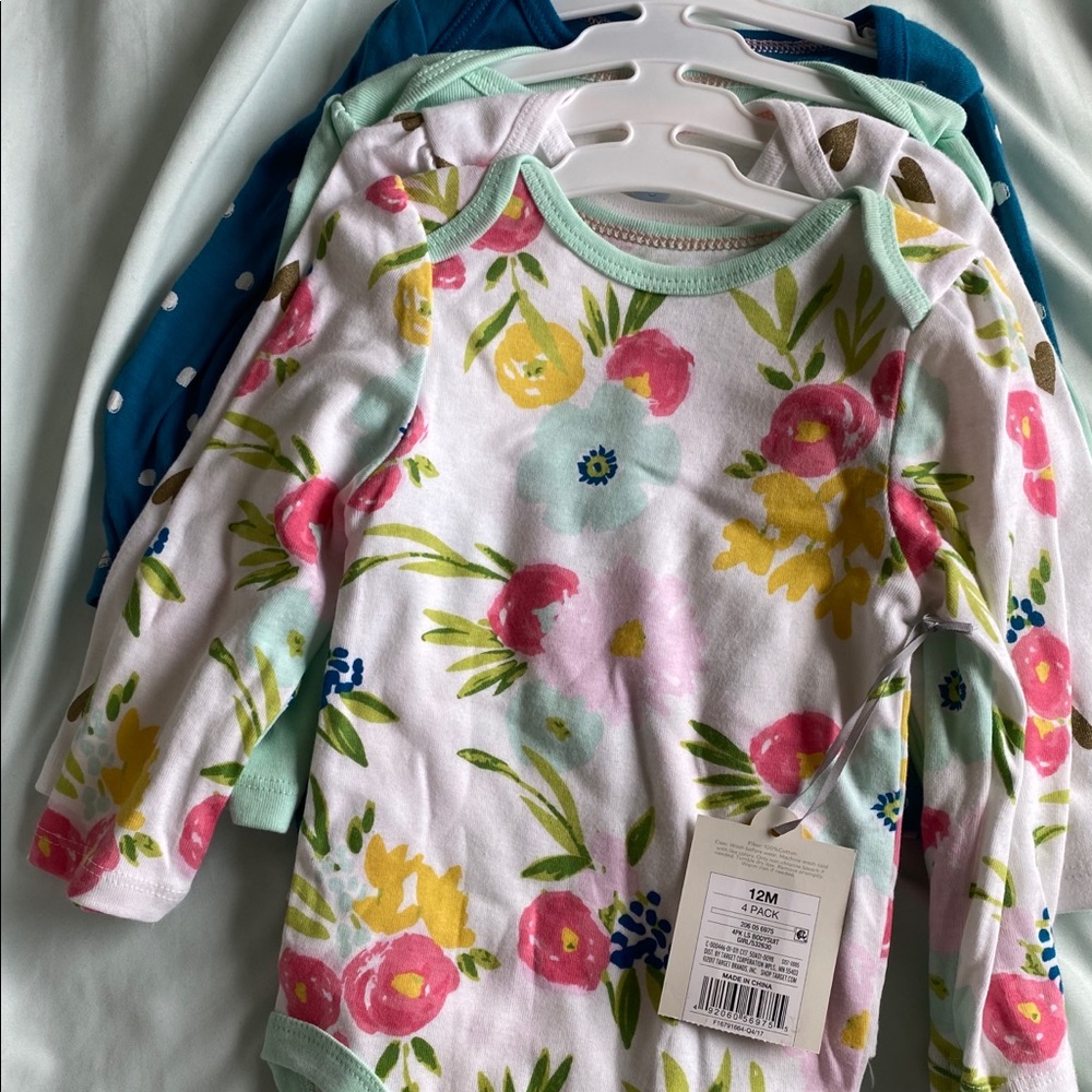 Cloud nine long sleeved onesies